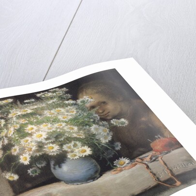 The Bouquet of Margueritas, 1866 by Jean-Francois Millet