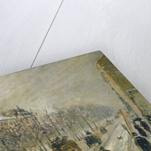 The Boulevards under Snow, 1879 by Camille Pissarro