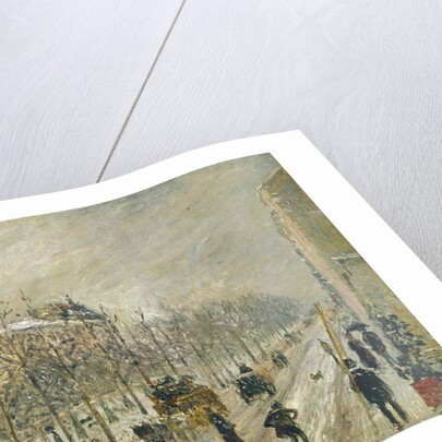 The Boulevards under Snow, 1879 by Camille Pissarro