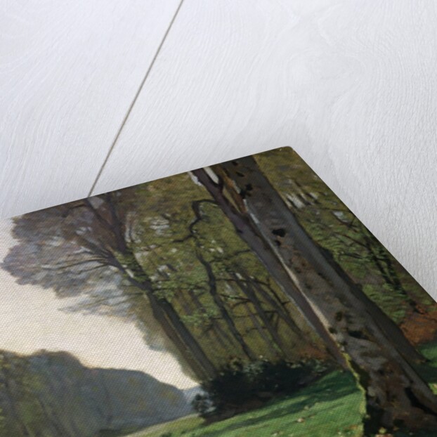 The Road to Bas-Breau, Fontainebleau, c.1865 by Claude Monet