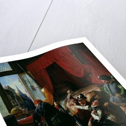 The Assassination of Brion, Tutor to the Prince of Conti at the St. Bartholomew's Day Massacre in 1572, 1833 by Joseph-Nicolas Robert-Fleury