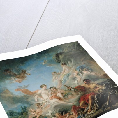 The Forge of Vulcan, tapestry cartoon, 1757 by Francois Boucher