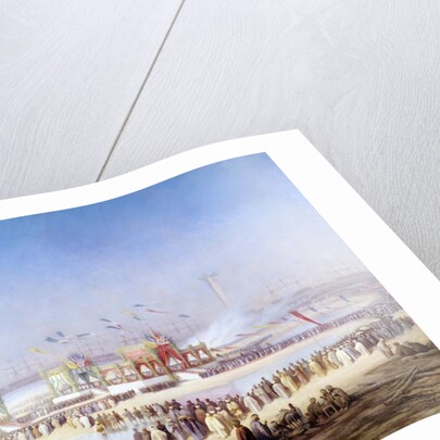 The Inauguration of the Suez Canal by the Empress Eugenie, 17th November 1869 by Edouard Riou