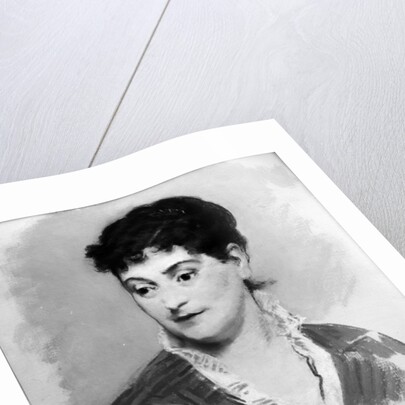 Portrait of Madame Emile Zola, 1874 by Edouard Manet