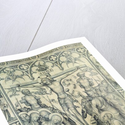 The Parement of Narbonne, detail of the Crucifixion, c.1375 by French School