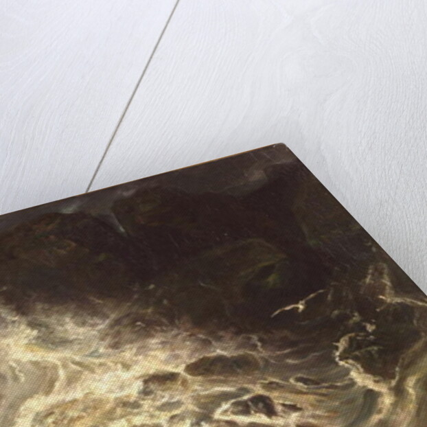 Breakers off Granville Point in the Channel, 1853 by Paul Huet