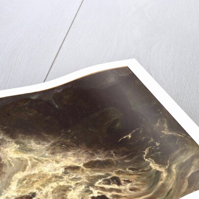 Breakers off Granville Point in the Channel, 1853 by Paul Huet