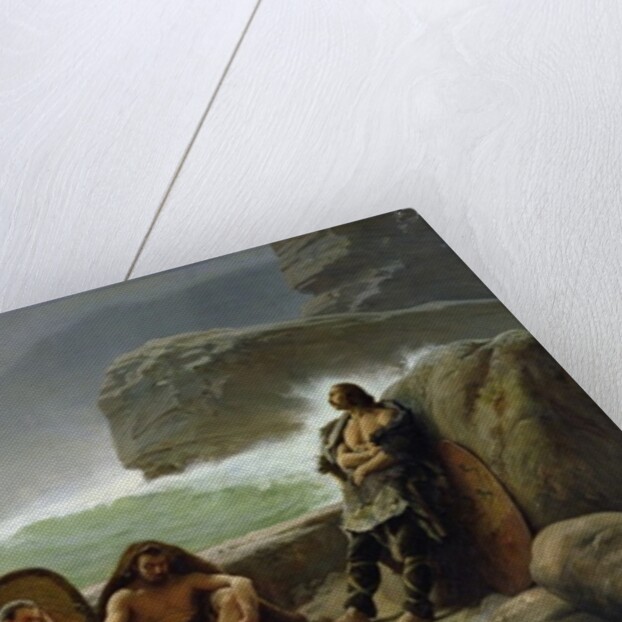 The Gaulish Coastguards, 1888 by Jean Jules Antoine Lecomte du Nouy