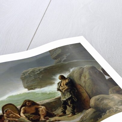 The Gaulish Coastguards, 1888 by Jean Jules Antoine Lecomte du Nouy