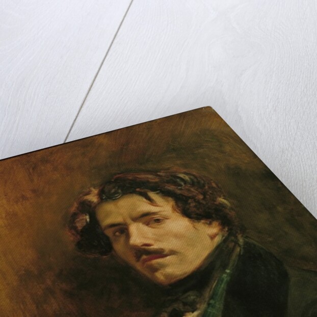 Self Portrait, c.1837 by Ferdinand Victor Eugene Delacroix