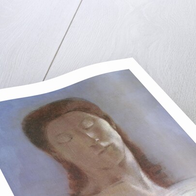 The Closed Eyes, 1890 by Odilon Redon