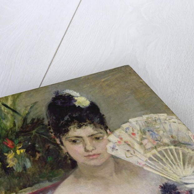 At the Ball, 1875 by Berthe Morisot