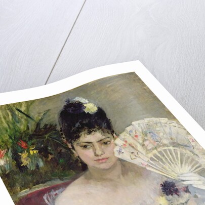At the Ball, 1875 by Berthe Morisot