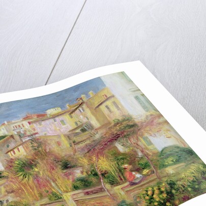Terrace in Cagnes, 1905 by Pierre Auguste Renoir