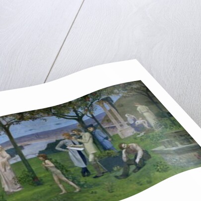 Between Art and Nature, 1890 by Pierre Puvis de Chavannes