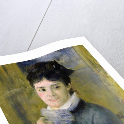 Portrait of Madame Claude Monet 1872 by Pierre Auguste Renoir