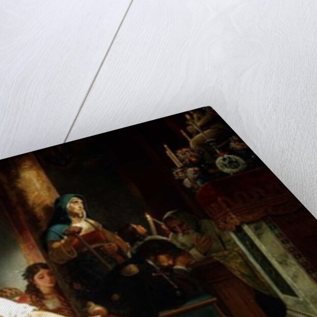 The Prayer to the Madonna, 1831 by Jean Victor Schnetz