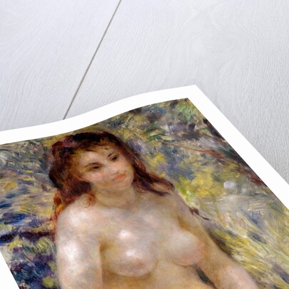 Study. Torso, effect of sunlight, c.1875-76 by Pierre Auguste Renoir