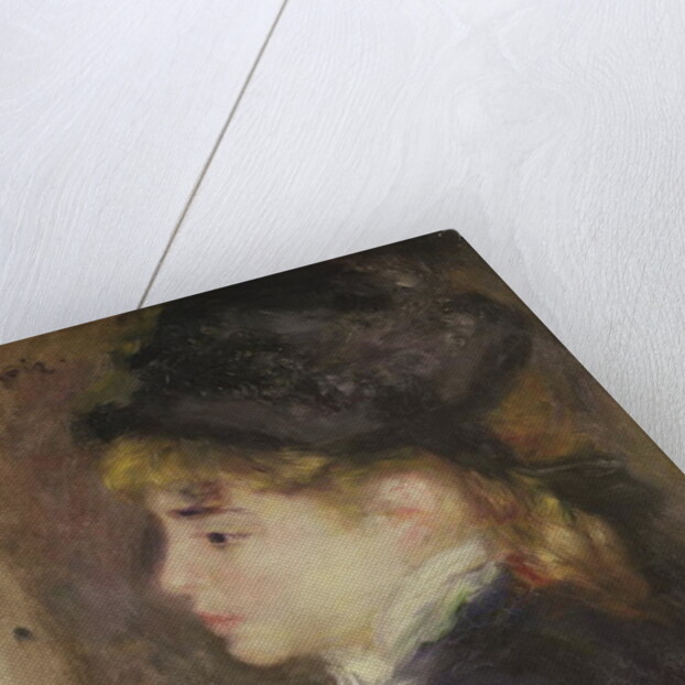 Portrait of a woman, possibly Margot, c.1876-78 by Pierre Auguste Renoir