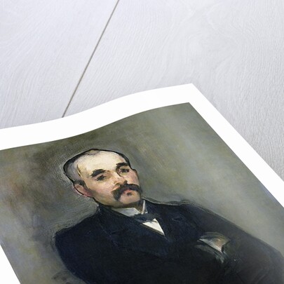 Portrait of Georges Clemenceau 1879 by Edouard Manet