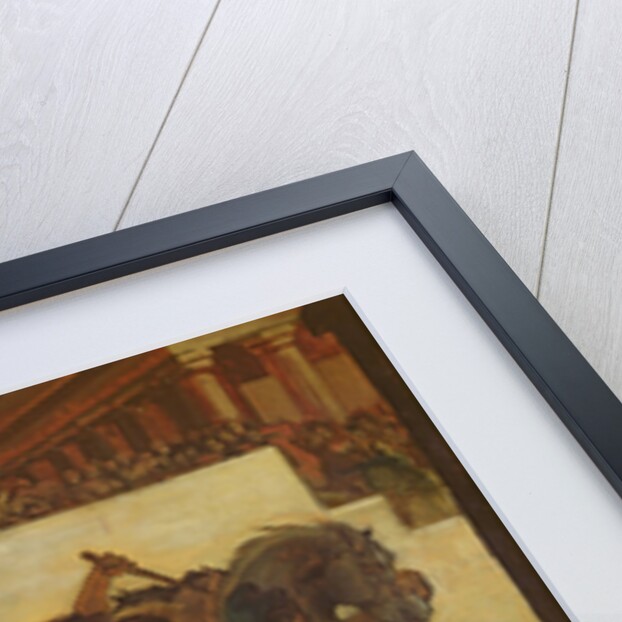 The Wild Horse Race at Rome, c.1817 by Theodore Gericault