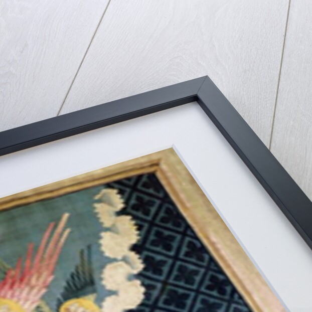 St. Michael and his angels fighting the dragon, no.36 from 'The Apocalypse of Angers', 1373-87 by Nicolas Bataille