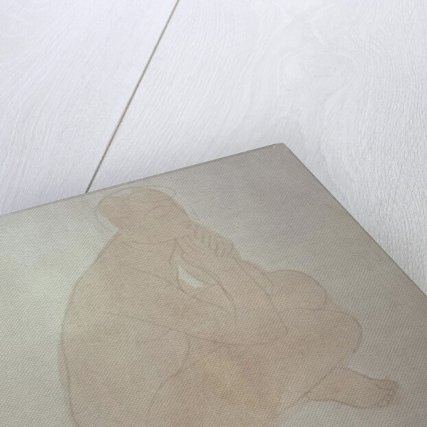 Woman Sitting Cross-Legged by Auguste Rodin