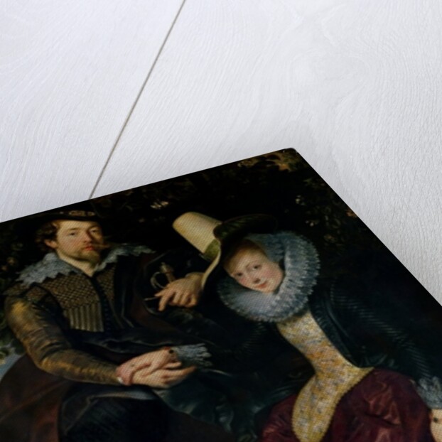 Self portrait with Isabella Brandt, his first wife, in the honeysuckle bower, c.1609 by Peter Paul Rubens