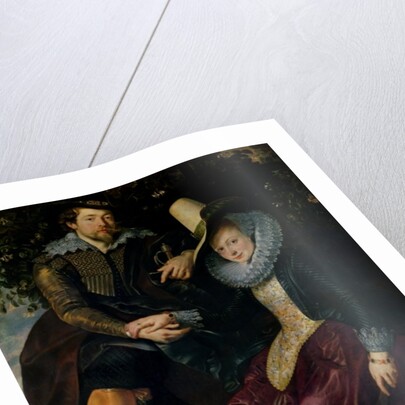 Self portrait with Isabella Brandt, his first wife, in the honeysuckle bower, c.1609 by Peter Paul Rubens