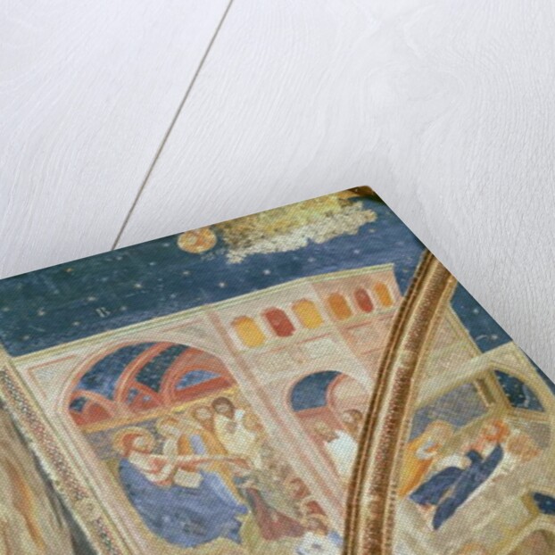 The Calling of St. Martial, a fisherman by Matteo di Giovanetto da Viterbo