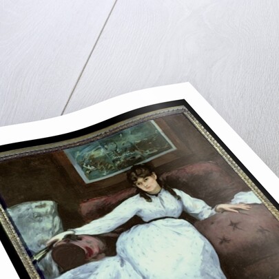 The Rest, portrait of Berthe Morisot, 1870 by Edouard Manet