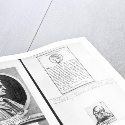 Portraits of Horace Scipio Aemilianus and Plautus by French School