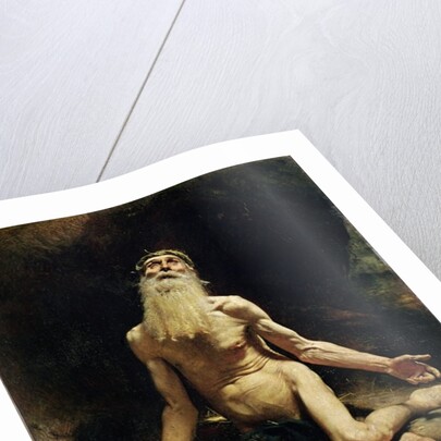 Job, 1880 by Leon Joseph Florentin Bonnat