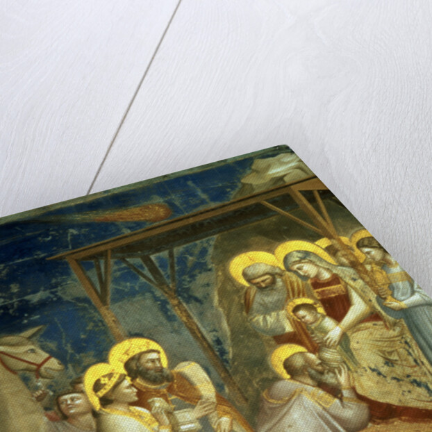 Adoration of the Magi in the Scrovegni Chapel, Padua, 1303-05 by Giotto