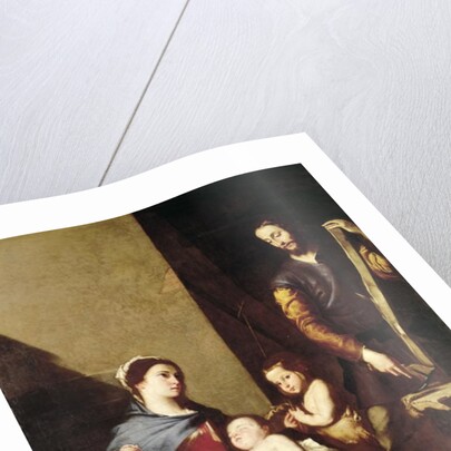 The Holy Family, 1639 by Jusepe de Ribera
