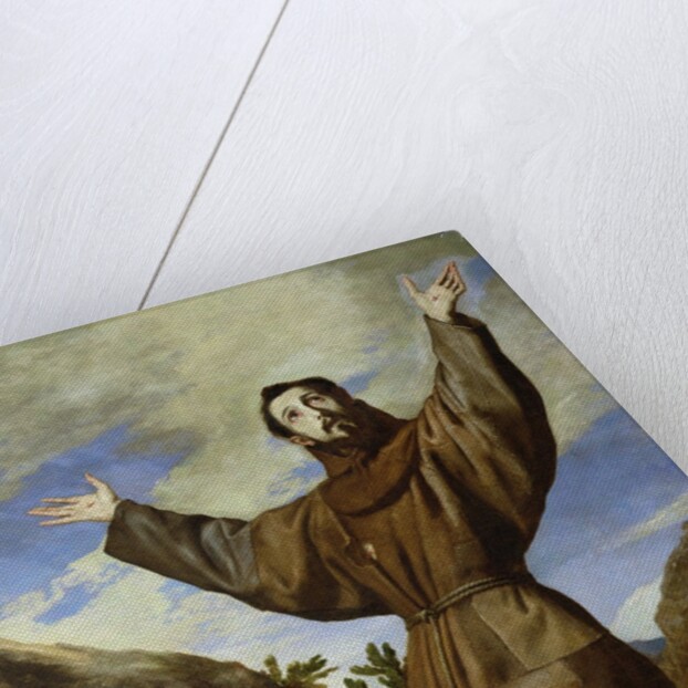 St. Francis of Assisi 1642 by Jusepe de Ribera