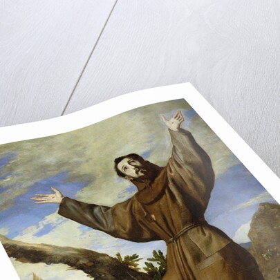 St. Francis of Assisi 1642 by Jusepe de Ribera