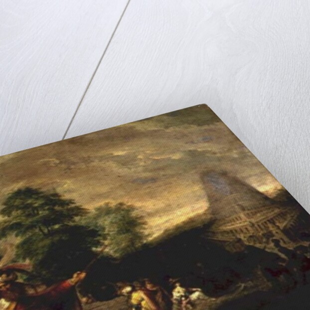 The Building of the Tower of Babel by Frans II Francken