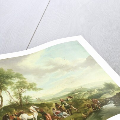 Falconry by Johannes van der Bent