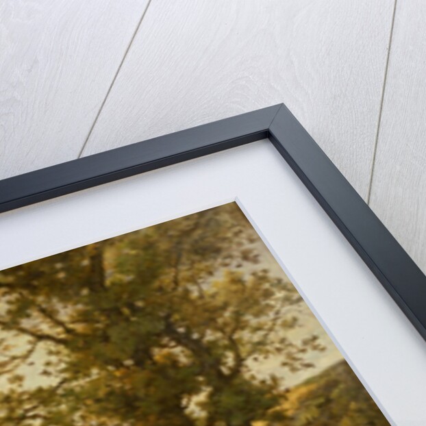 The Wolf Jump by Henri-Joseph Harpignies