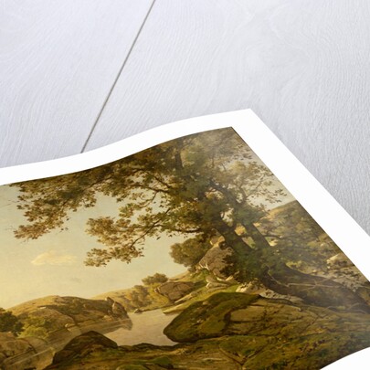 The Wolf Jump by Henri-Joseph Harpignies