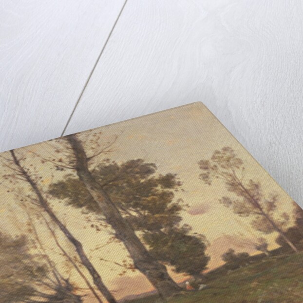 Landscape with a Stream by Henri-Joseph Harpignies