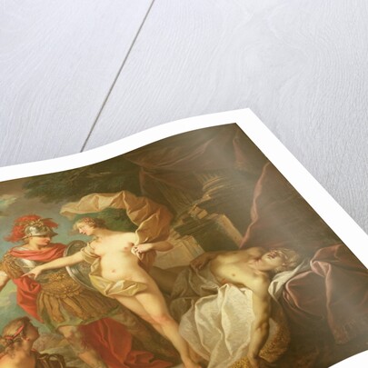 Achilles leaving to avenge the death of Patroclus by Etienne Jeaurat