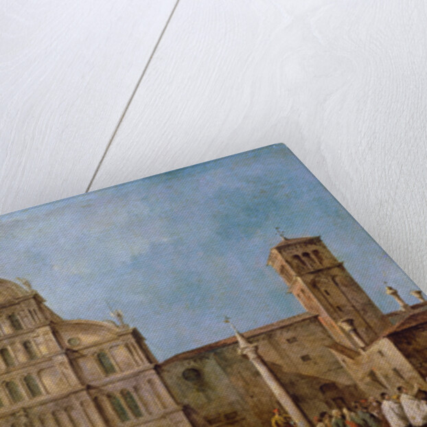 Easter Procession of the Doge of Venice at the Church of San Zaccaria, c.1766-70 by Francesco Guardi