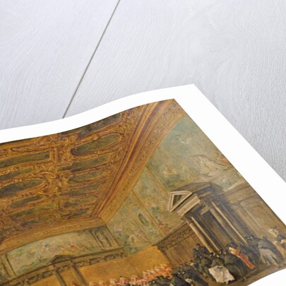 Audience Granted by the Doge of Venice in the College Room of Doge's Palace, c.1766-70 by Francesco Guardi