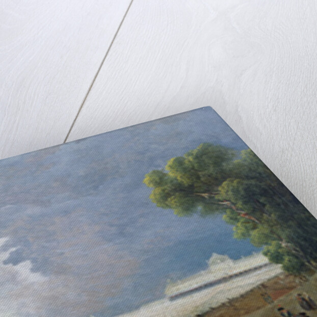 Federation Day on the Champ de Mars, 14 July 1790 by Hubert Robert