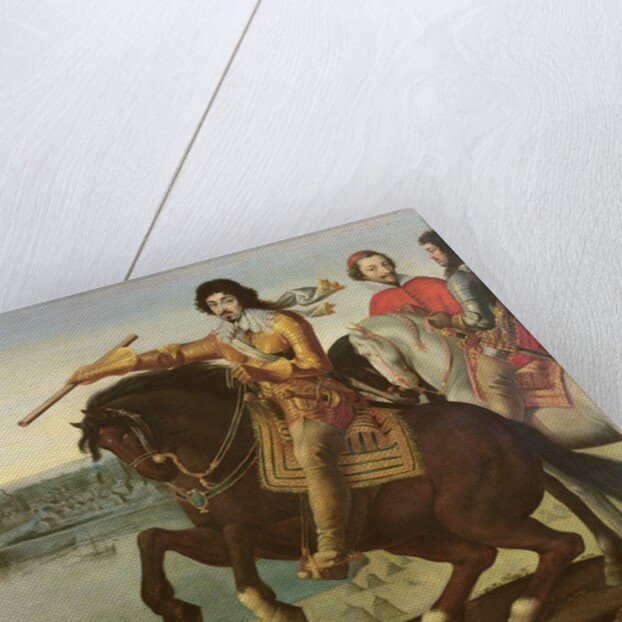 Louis XIII at the Siege of La Rochelle by French School