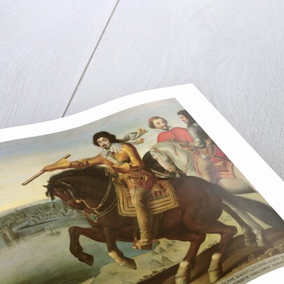 Louis XIII at the Siege of La Rochelle by French School