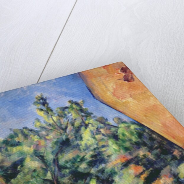 Red rock, c.1895 by Paul Cezanne