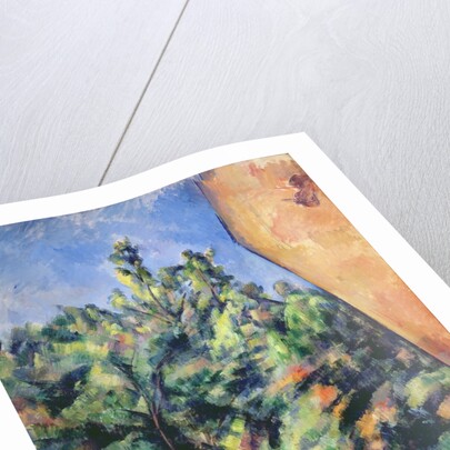 Red rock, c.1895 by Paul Cezanne